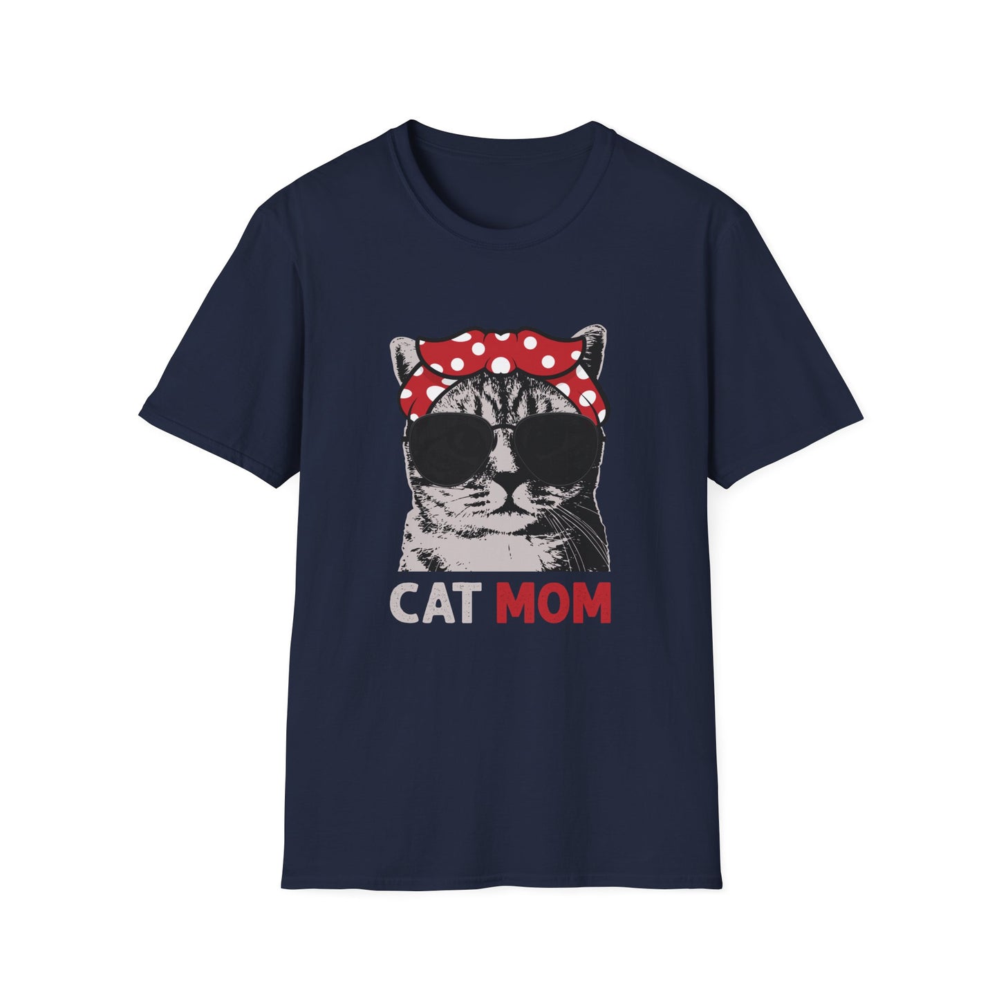 Cat mom T-shirt