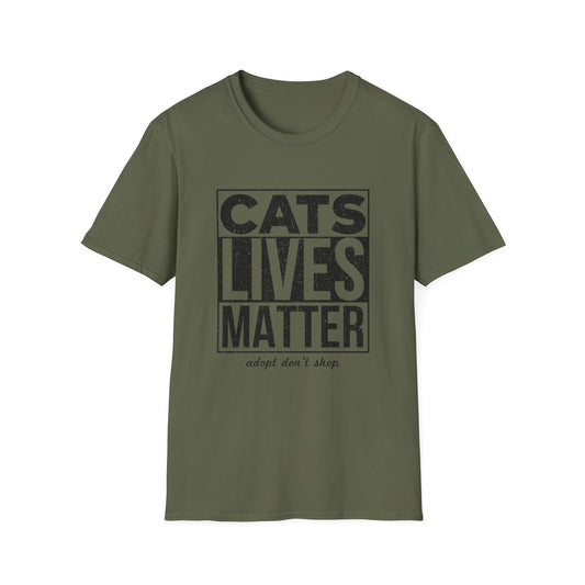 Cat lives matter T-shirt