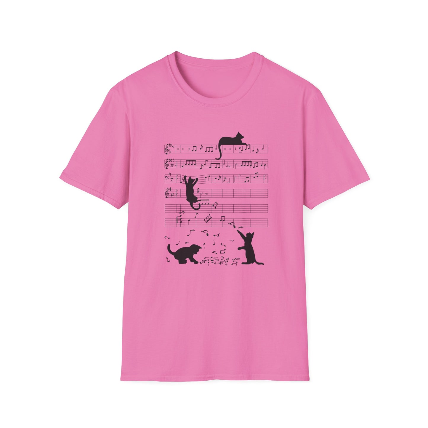 music notes T-shirt