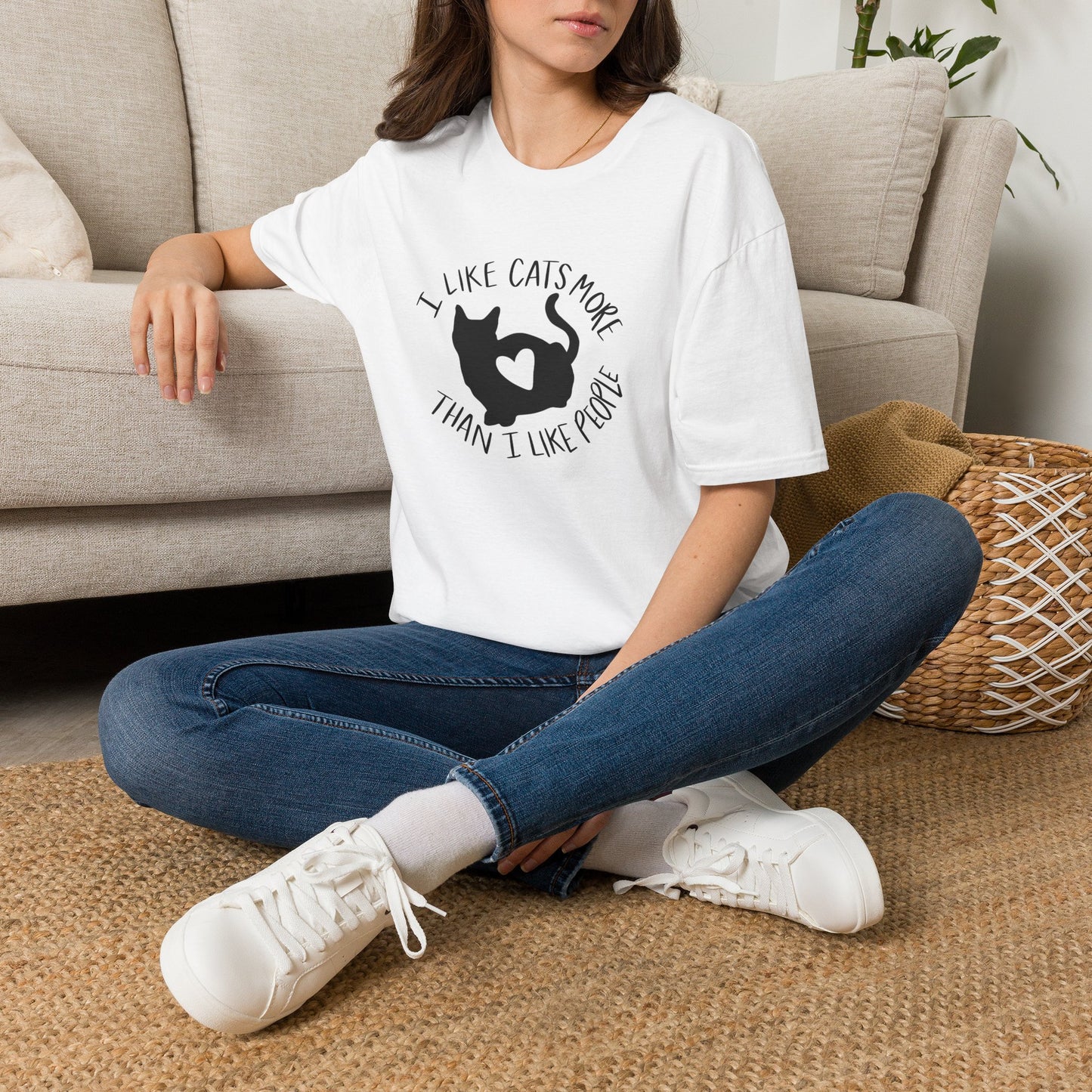 I like cats more T-Shirt