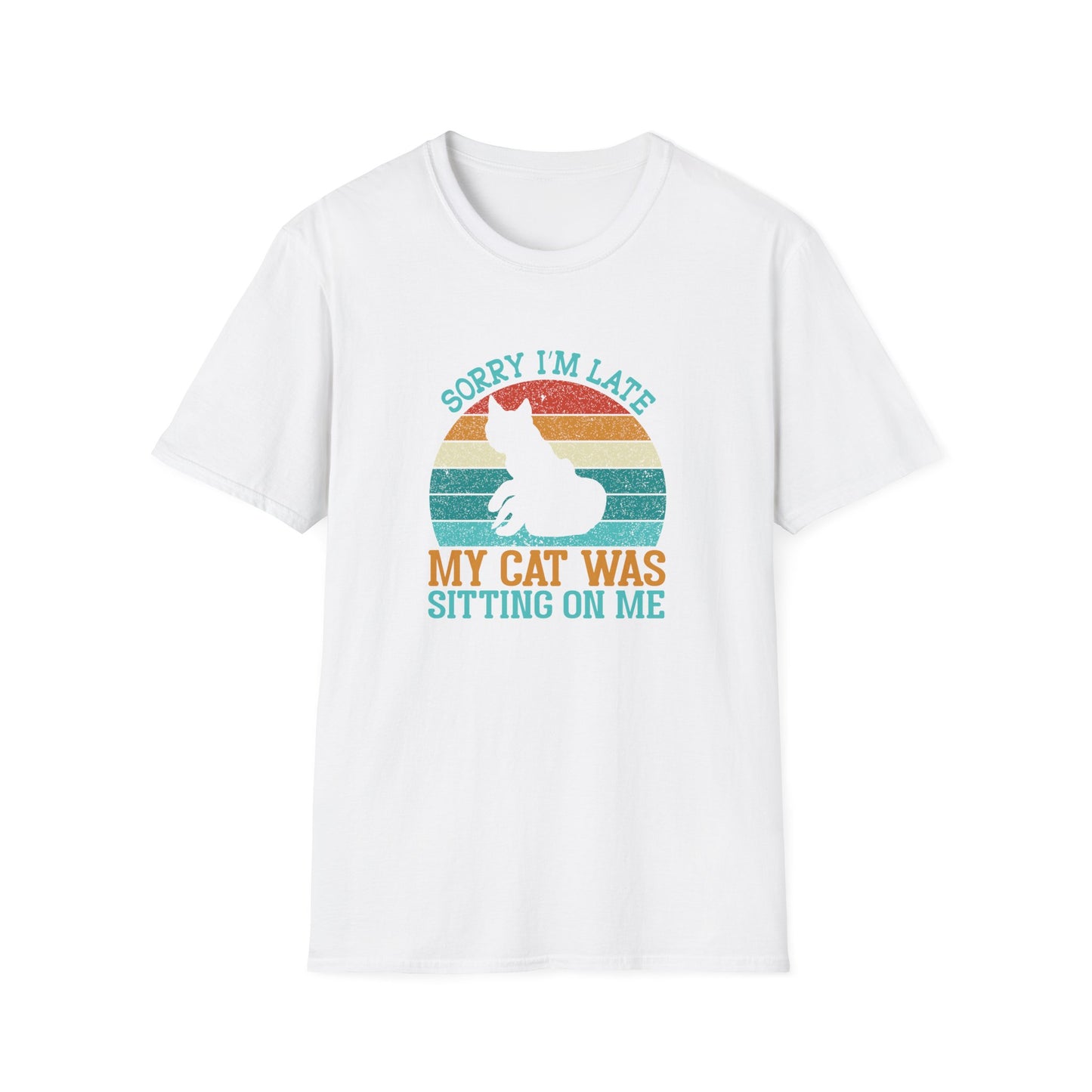 sorry im late T-shirt