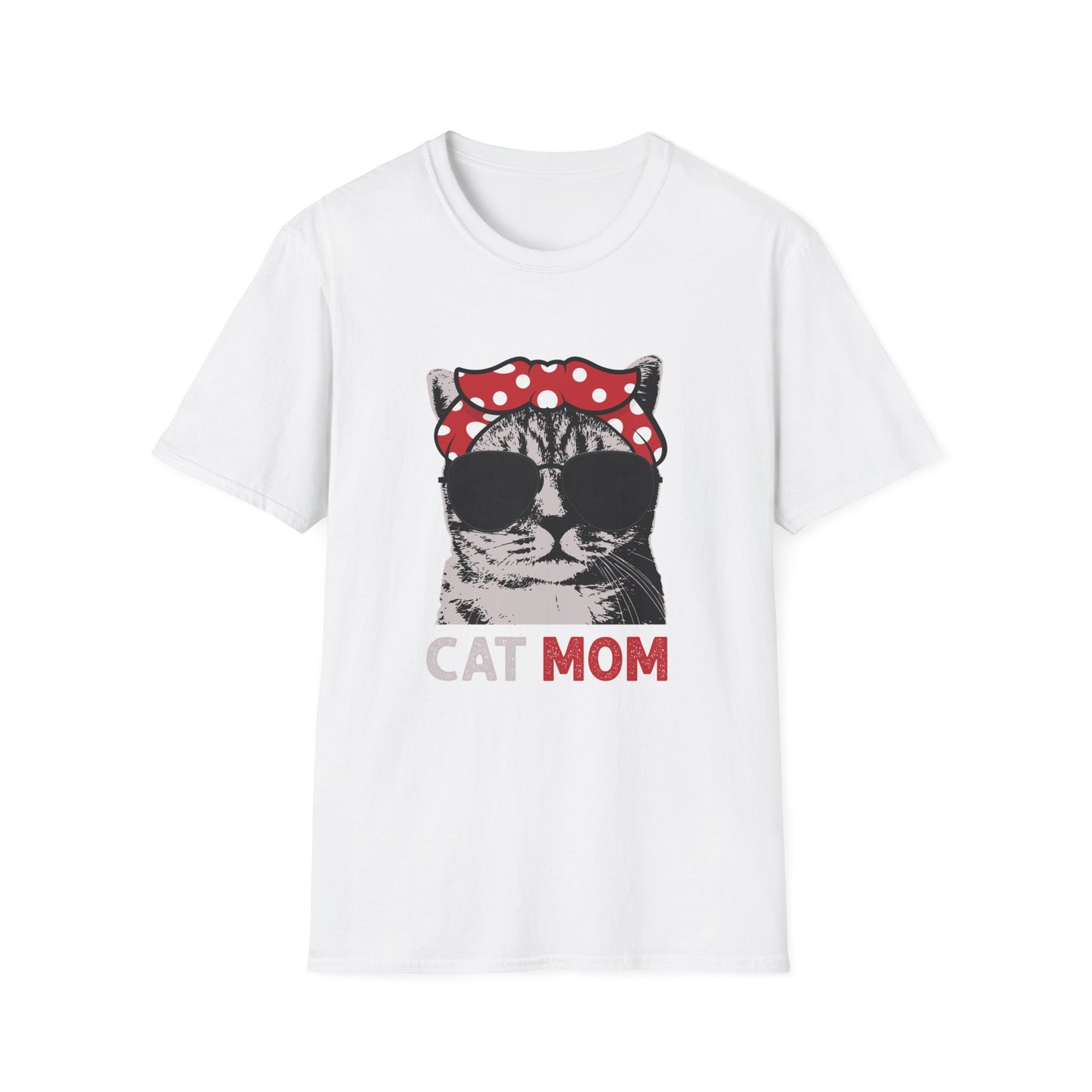 Cat mom T-shirt