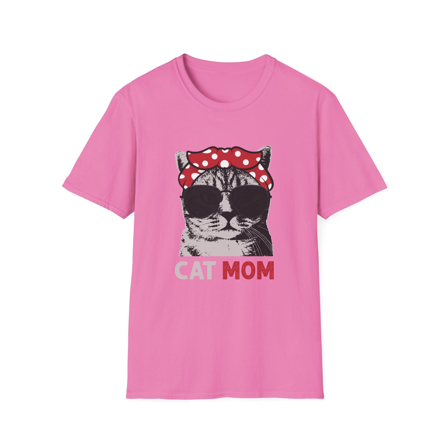 Cat mom T-shirt