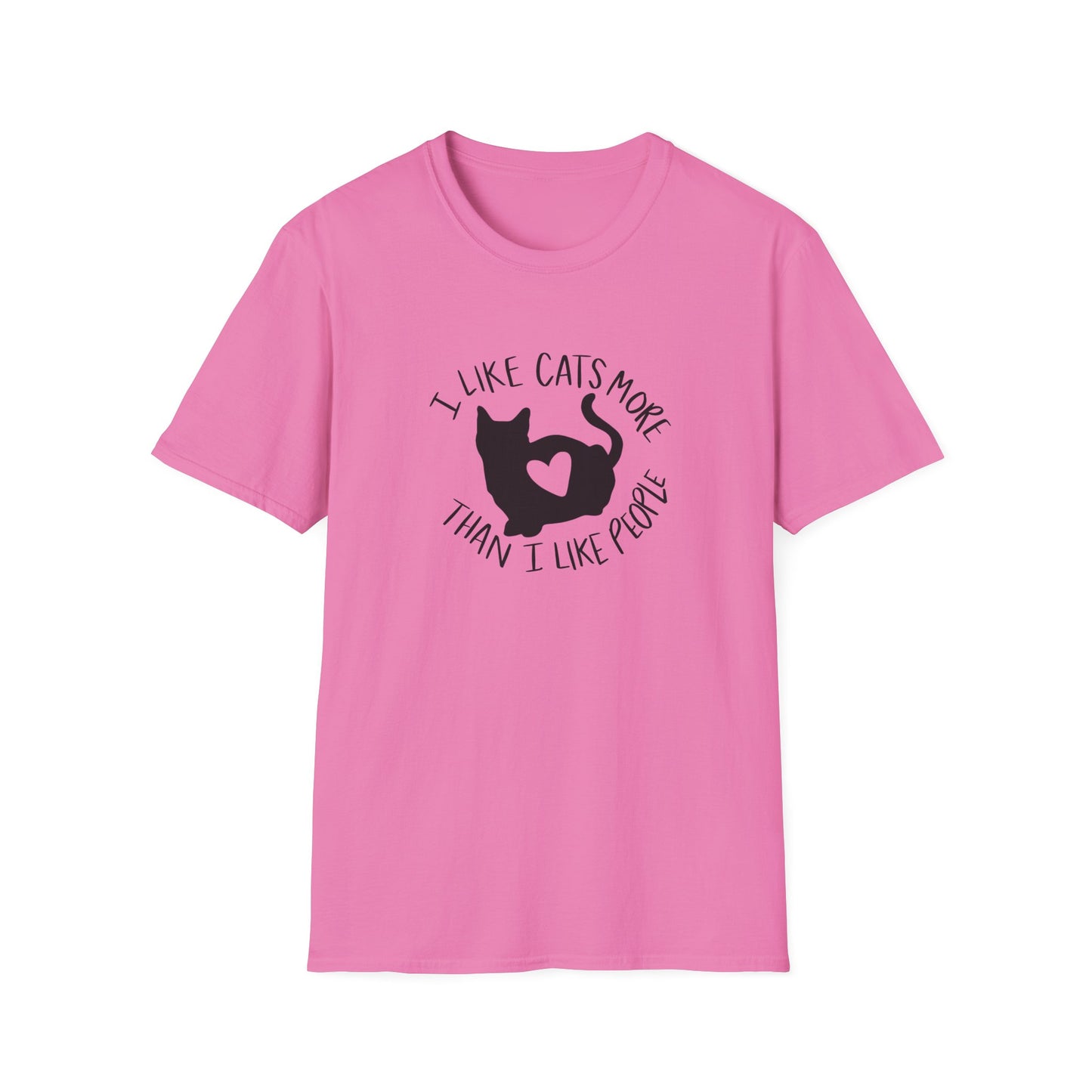 I like cats more T-Shirt