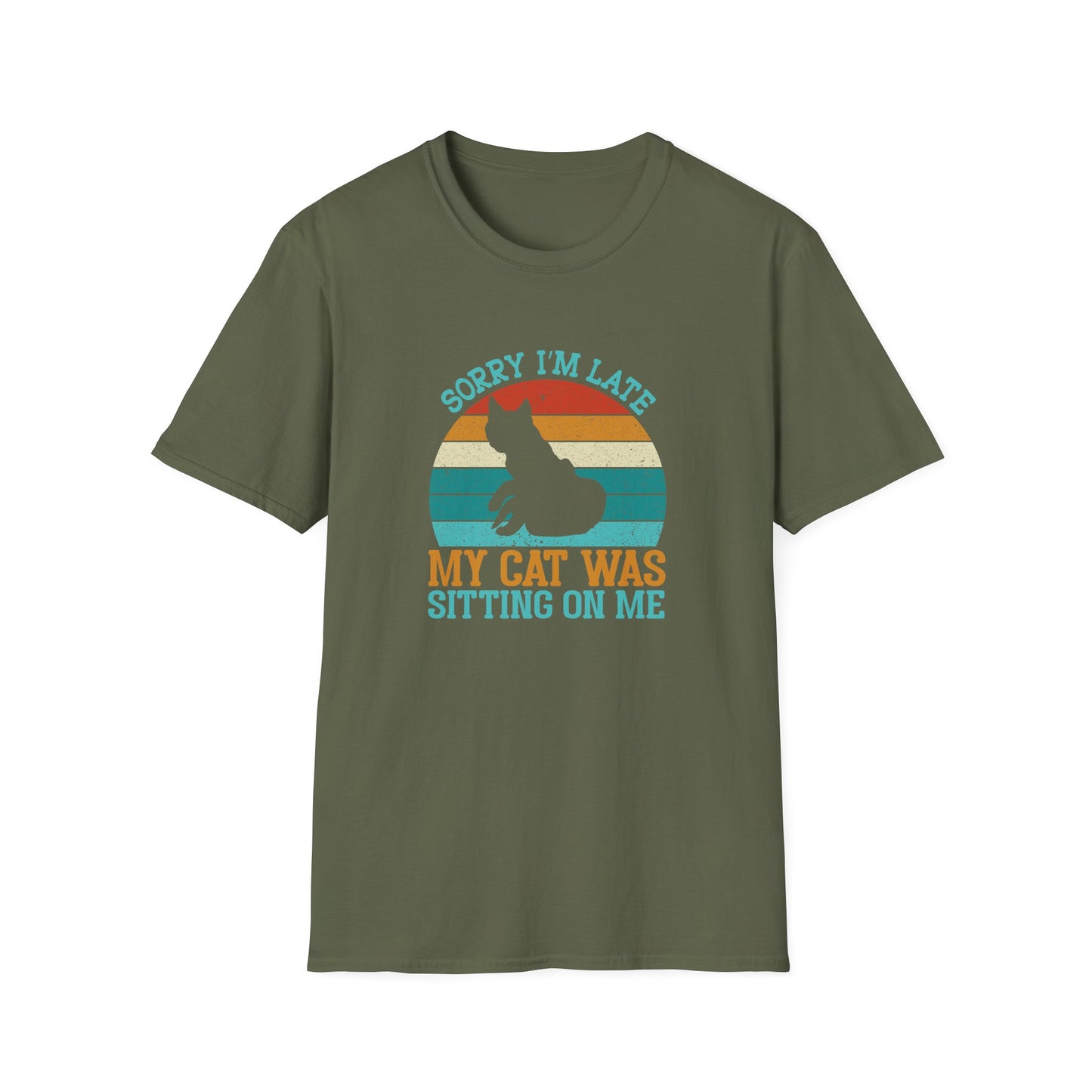 sorry im late T-shirt