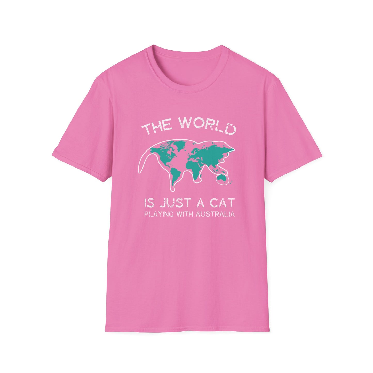 The world is a cat T-shirt
