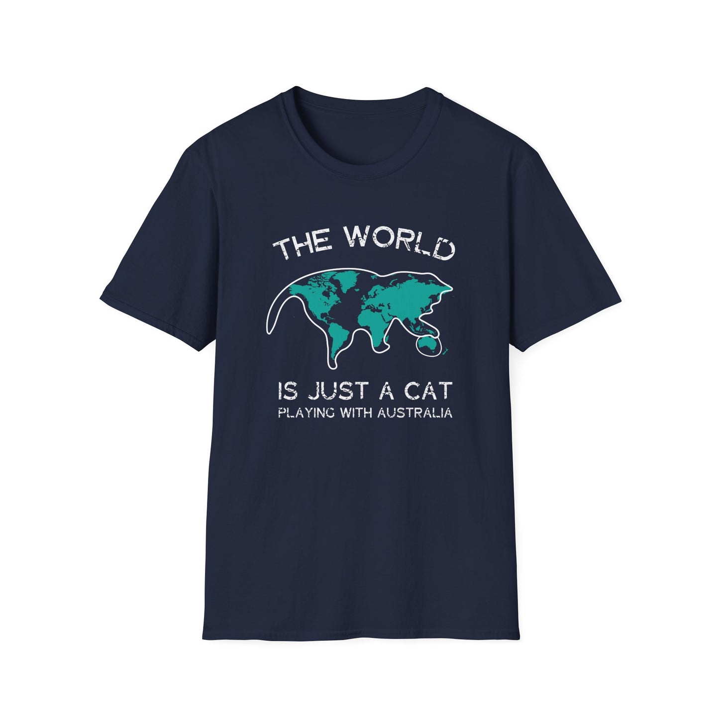 The world is a cat T-shirt