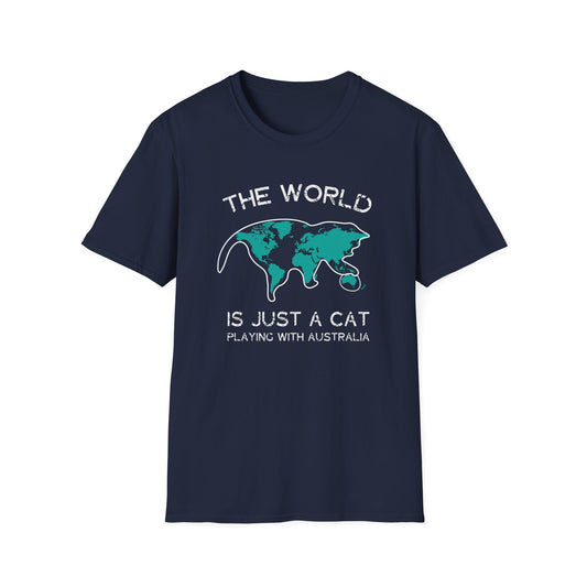 The world is a cat T-shirt