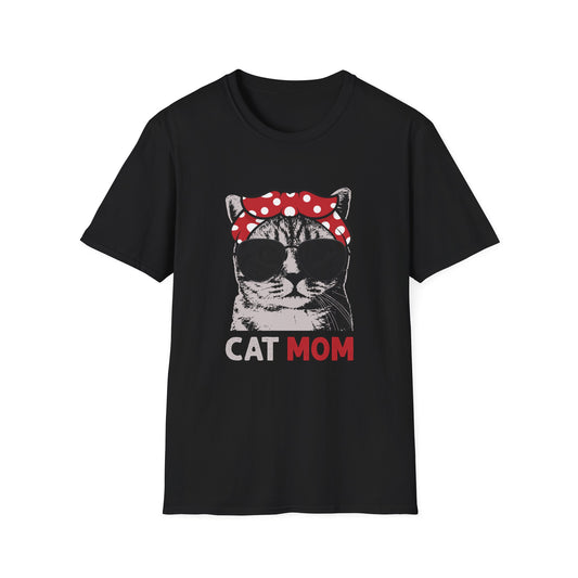Cat mom T-shirt