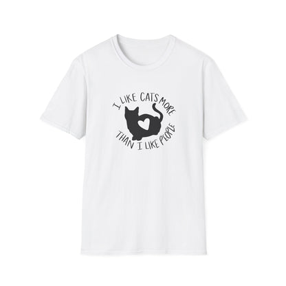I like cats more T-Shirt