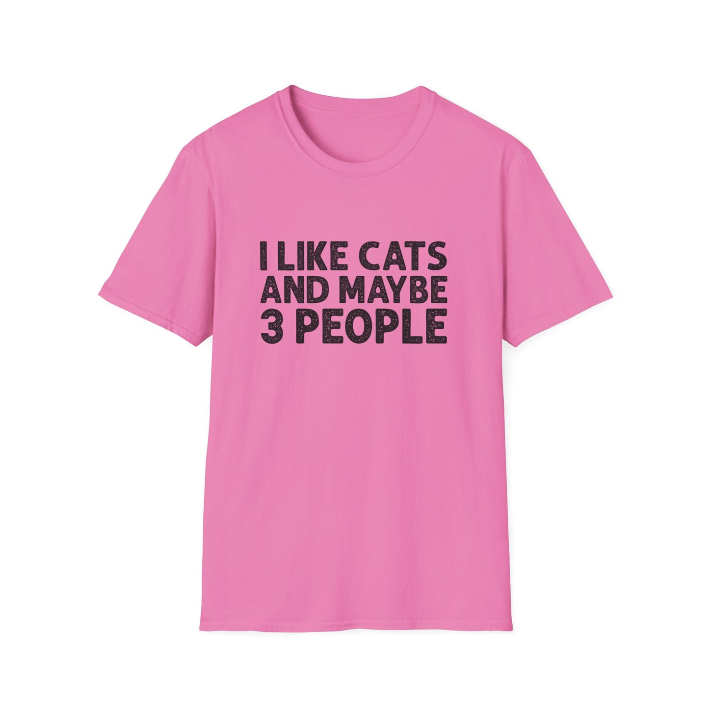 I like cats maybe 3 people T-Shirt
