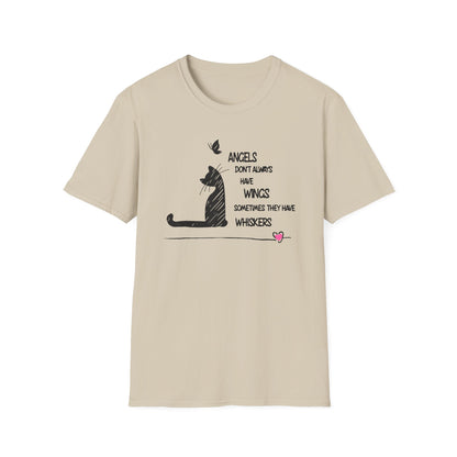angelshave whiskers T-shirt