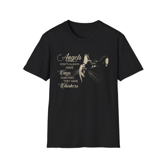 angels have whiskers T-shirt